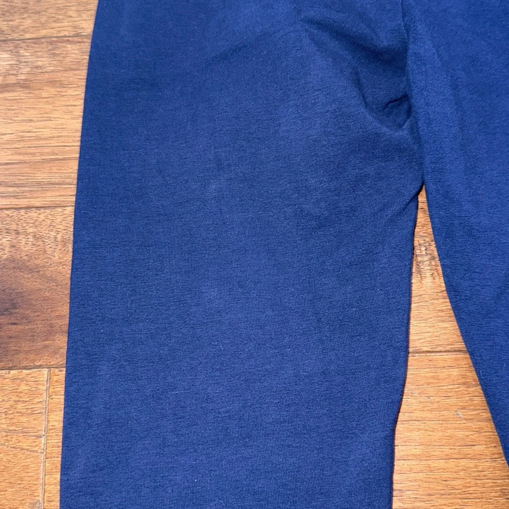 Hanna Andersson Girls Leggings - Size US 10 | 140 cm - Navy Blue